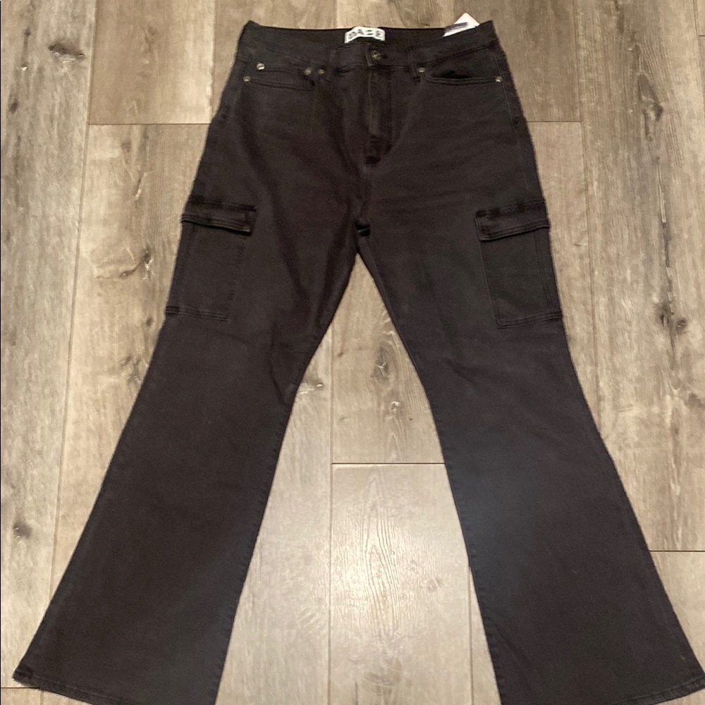 Daze Black Cargo Pants